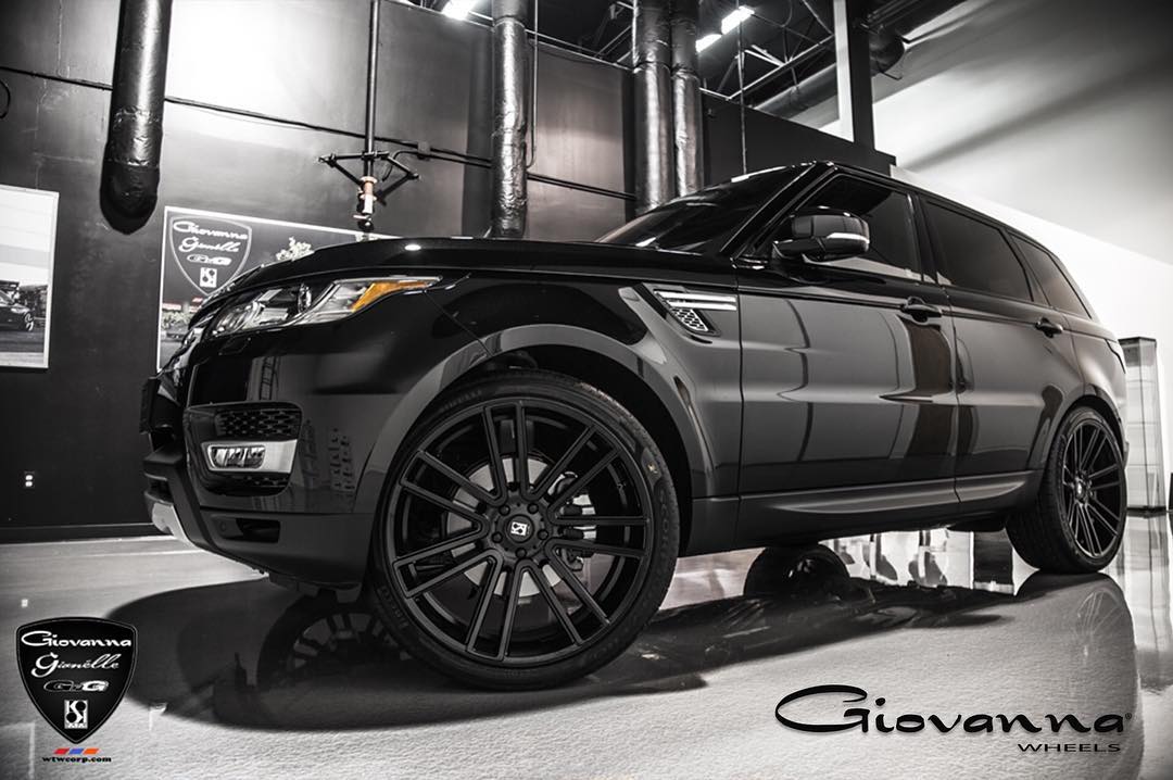 Koko Kuture Massa 7 Black on Range Rover Sport